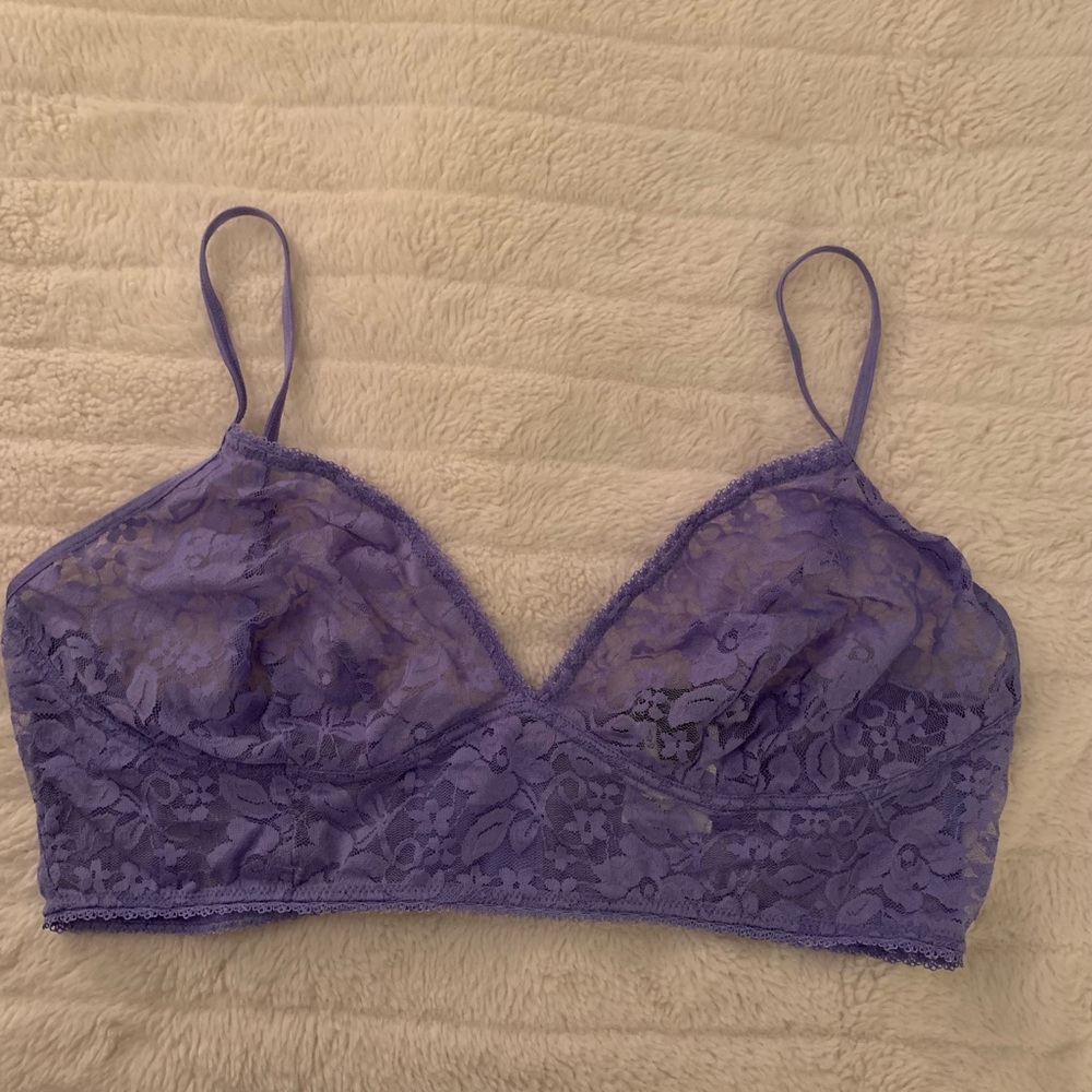 Purple Lace Bralette
